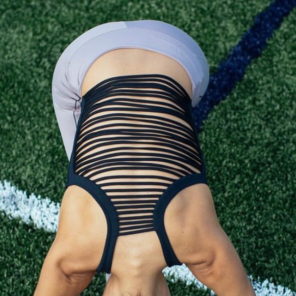 925fit Exercise Top - Black Size Small - Picture 9 of 9